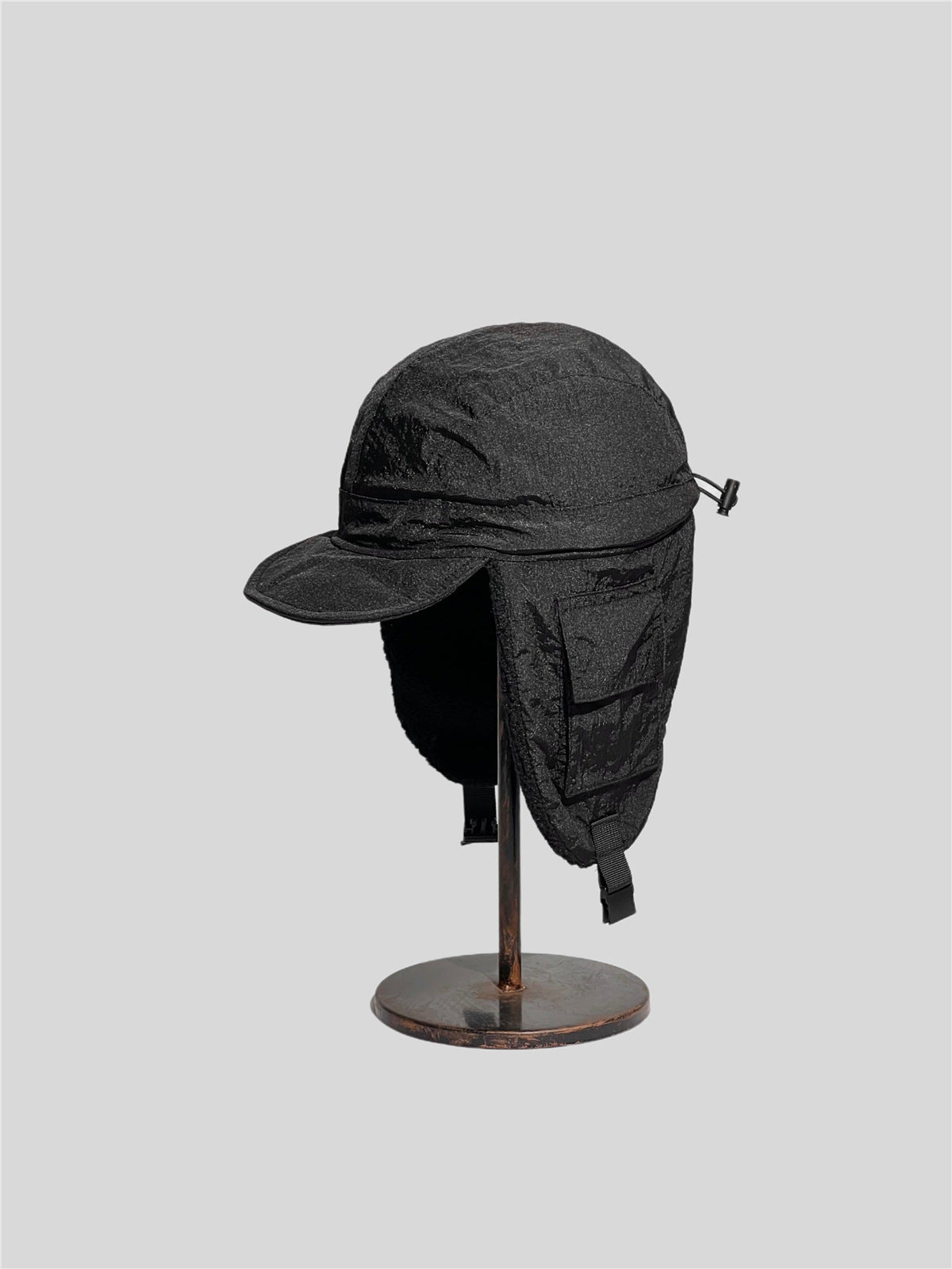 Winter Fleece Hat with Ear Protection – Windproof & Warm for Cycling