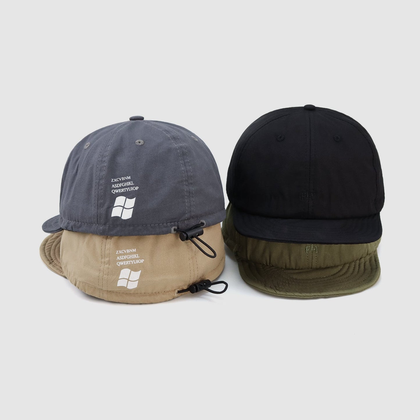 Outdoor Soft Top Drawstring Workwear Baseball Cap