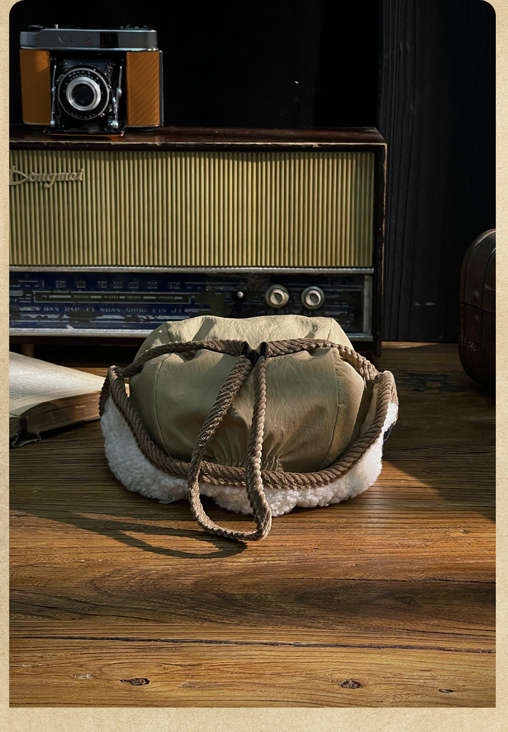 Lamb Wool Warm Trapper
