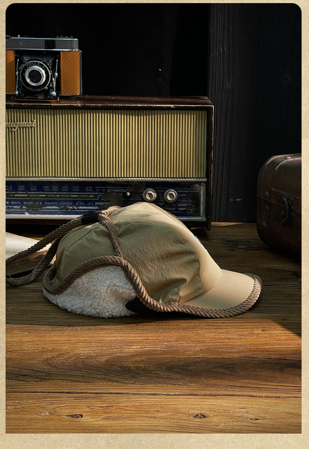 Lamb Wool Warm Trapper