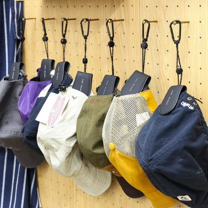 Drawstring Magnetic Buckle Portable Hat Clip