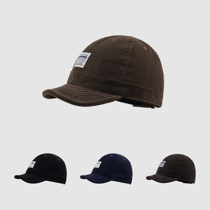 Corduroy Autumn Winter Baseball Cap