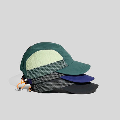 Color matching quick-drying breathable 5-panel Cap